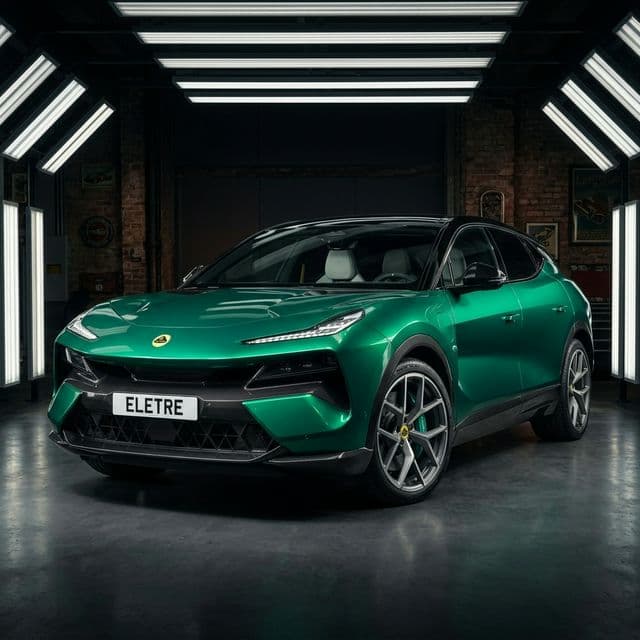 Lotus Eletre front view for premium export programs